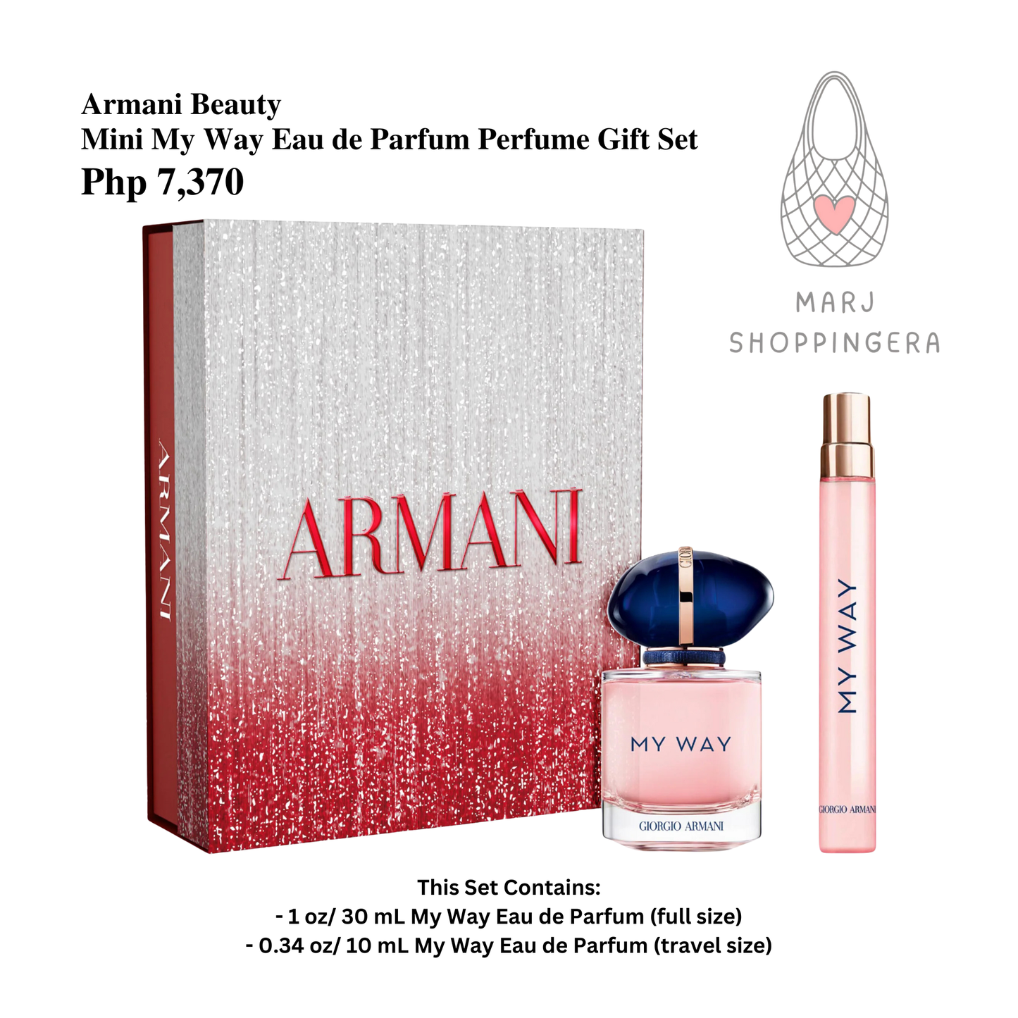 Armani Mini My Way Eau de Parfum Perfume Gift Set