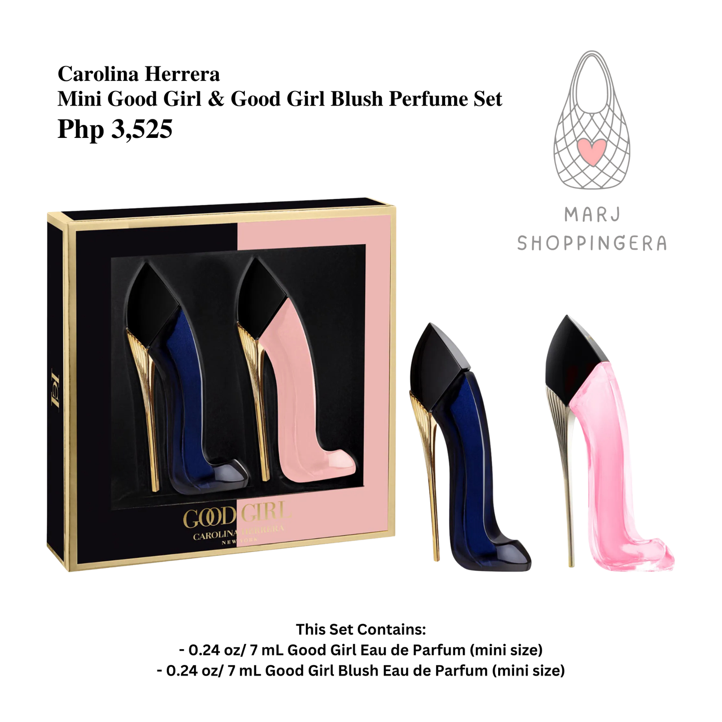 Carolina Herrera Mini Good Girl & Good Girl Blush Perfume Set