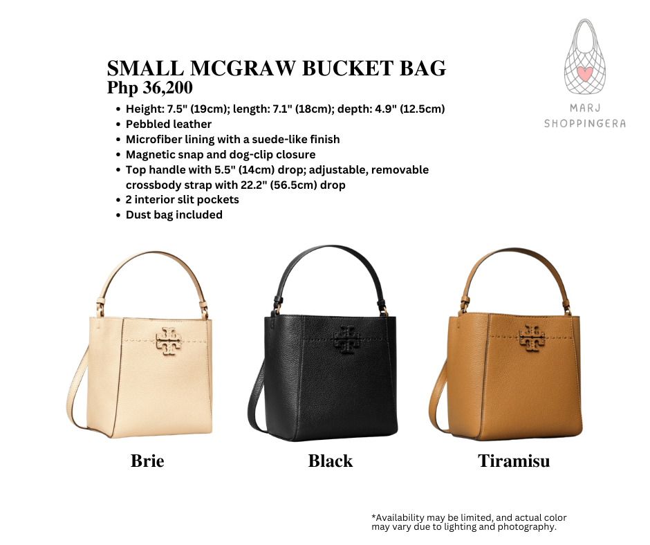 Tory Burch Small McGraw Bucket Bag