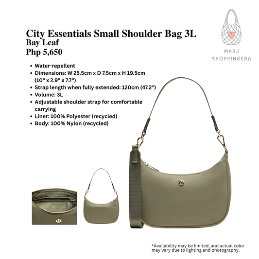 Lululemon City Essentials Small Shoulder Bag 3L