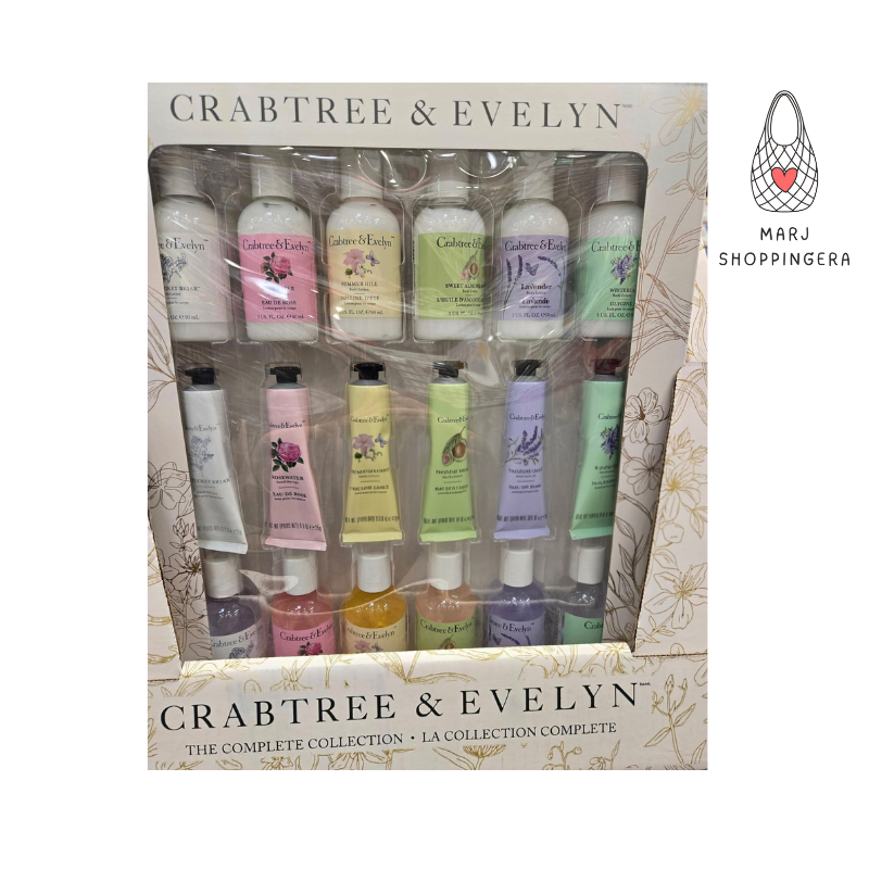 Crabtree & Evelyn Lotion and Shower Gel Set