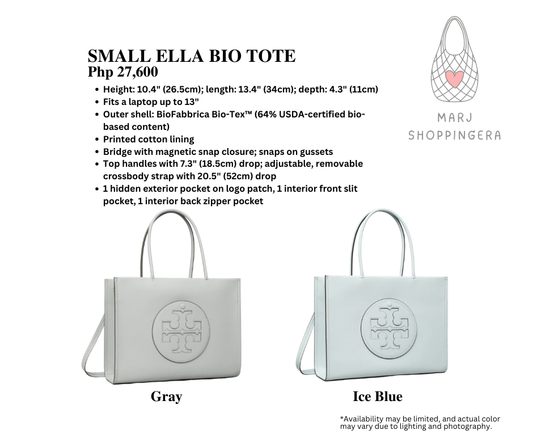 Tory Burch Small Ella Bio Tote