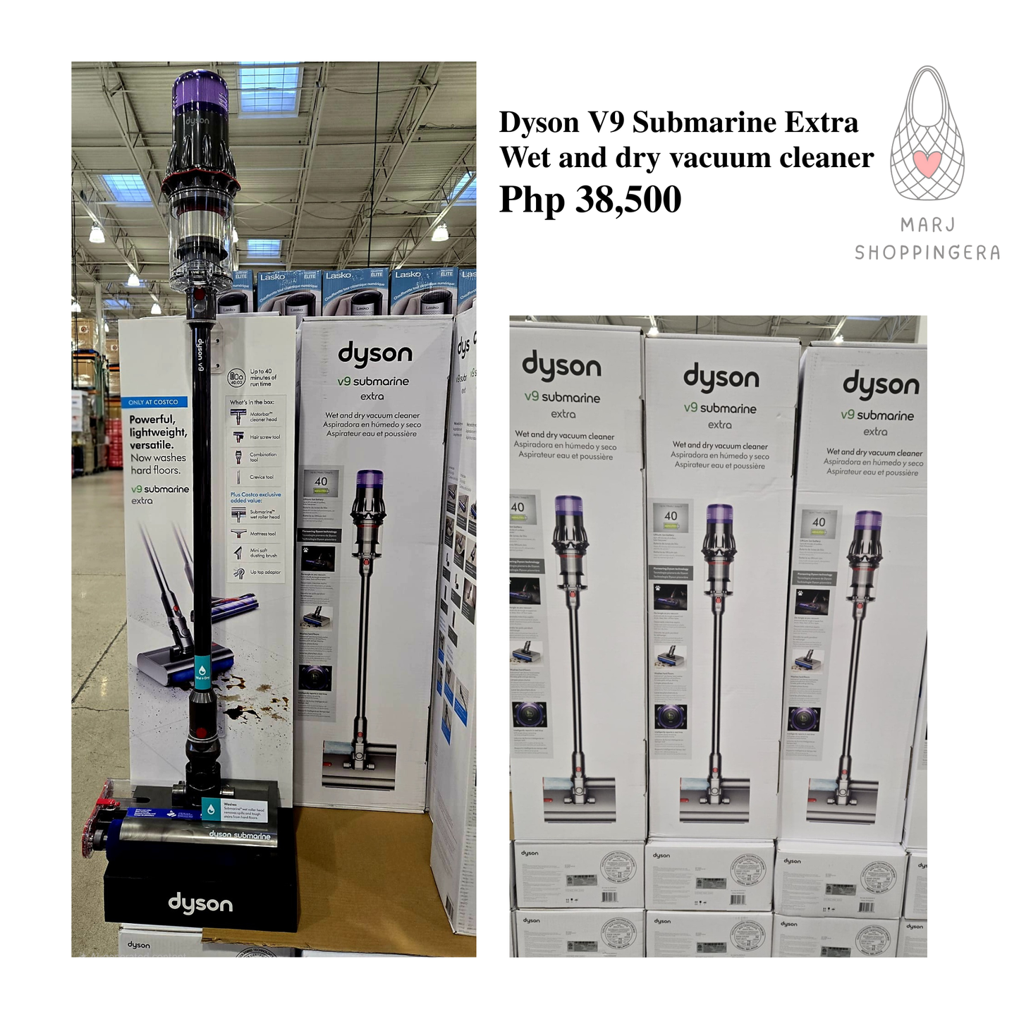 Dyson V9 Submarine Extra Wet and dry vacuum cleaner
