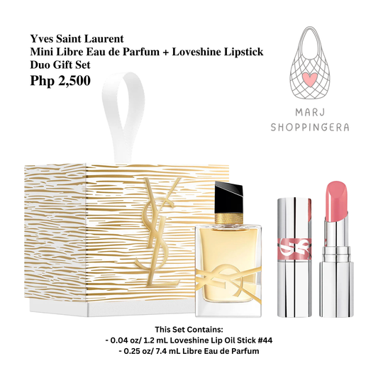Yves Saint Laurent Mini Libre Eau de Parfum + Loveshine Lipstick Duo Gift Set