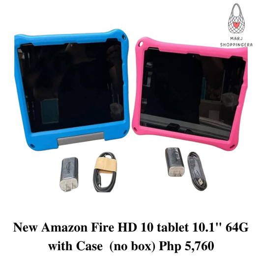 New Amazon Fire HD 10 Tablet 10.1" 64G with case (No Box)