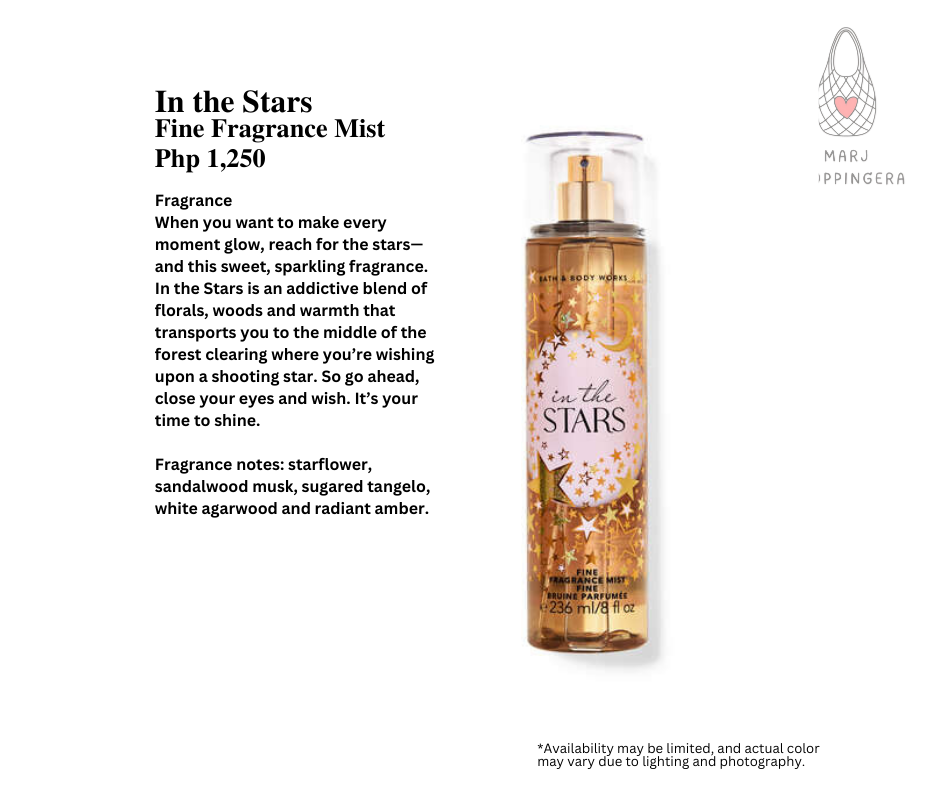 Bath & Body Works Fine Fragrance Mist