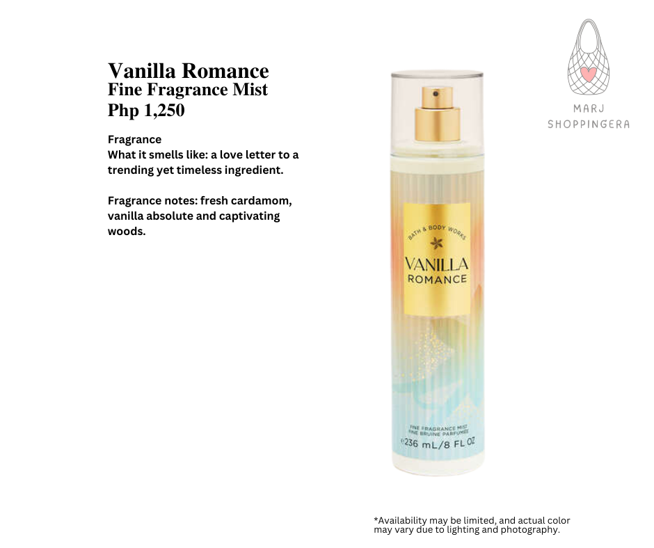 Bath & Body Works Fine Fragrance Mist