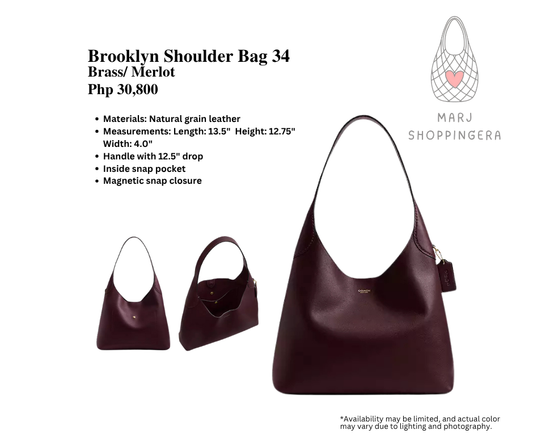Coach Brooklyn Shoulder Bag 34