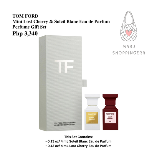 Tom Ford Mini Lost Cherry & Soleil Blanc Eau de Parfum Perfume Gift Set