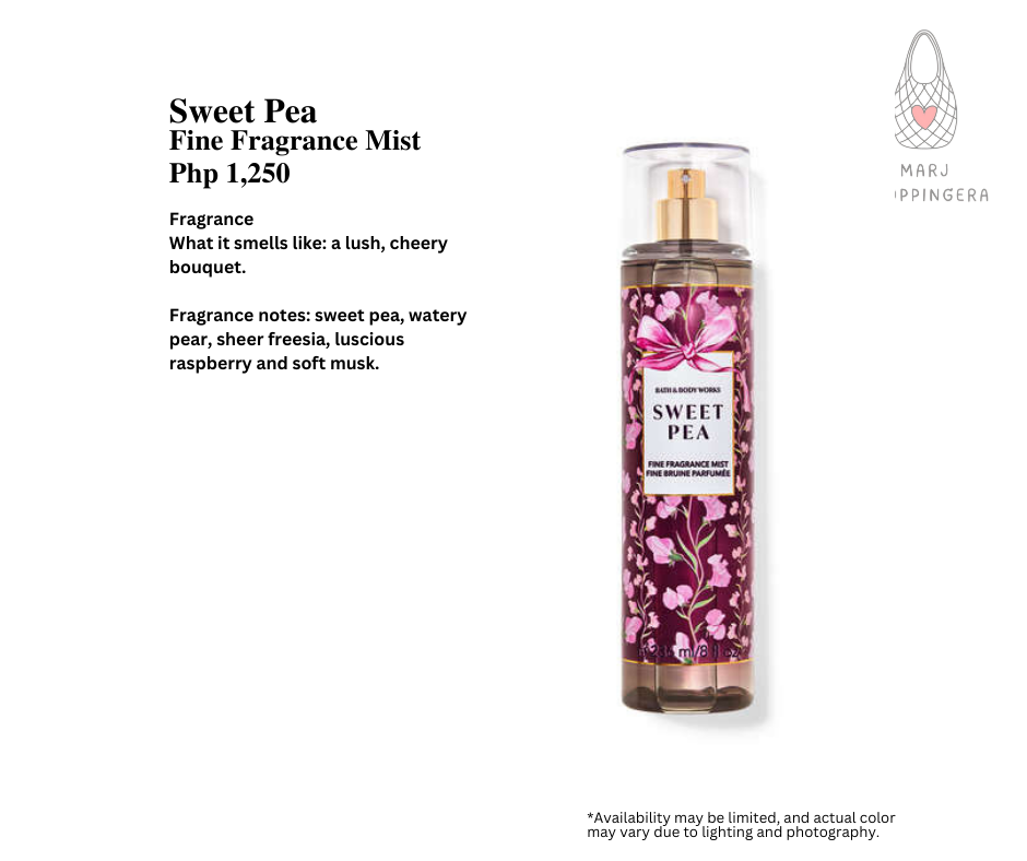 Bath & Body Works Fine Fragrance Mist