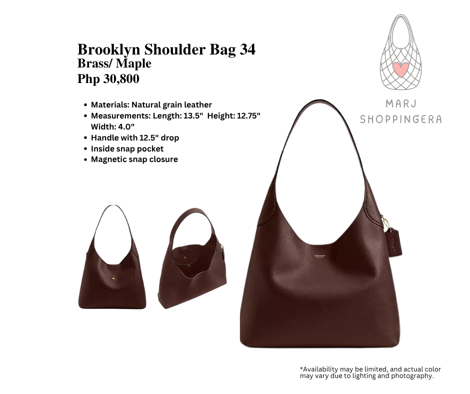 Coach Brooklyn Shoulder Bag 34