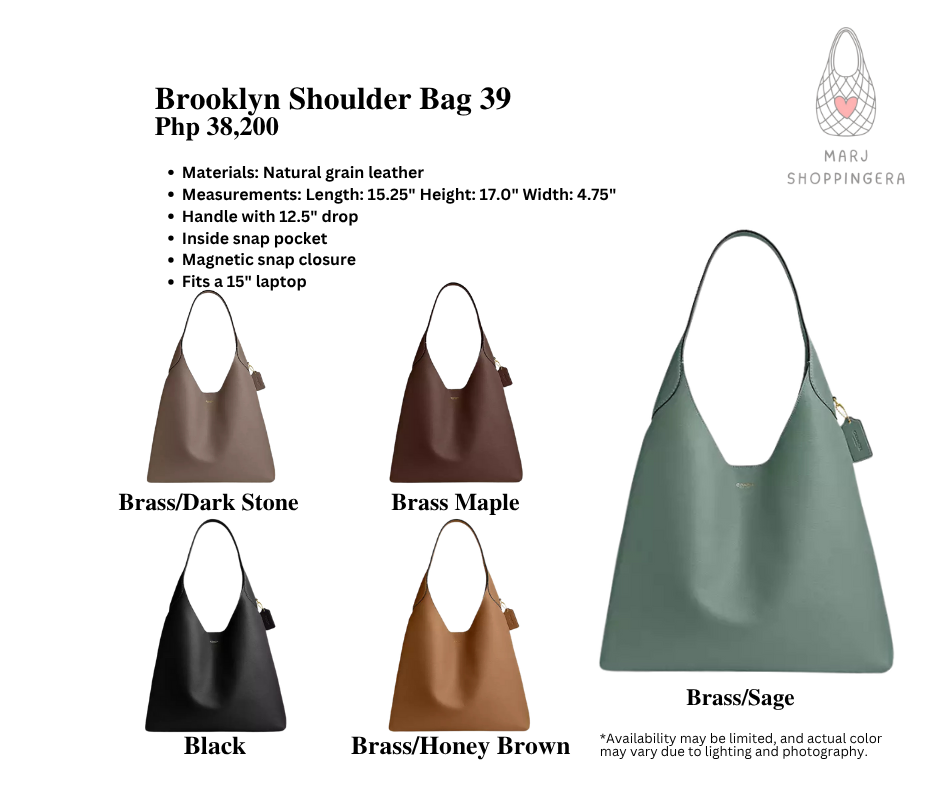 Coach Brooklyn Shoulder Bag 39