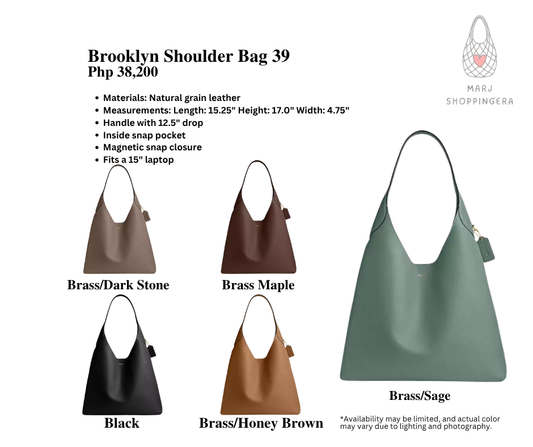 Coach Brooklyn Shoulder Bag 39