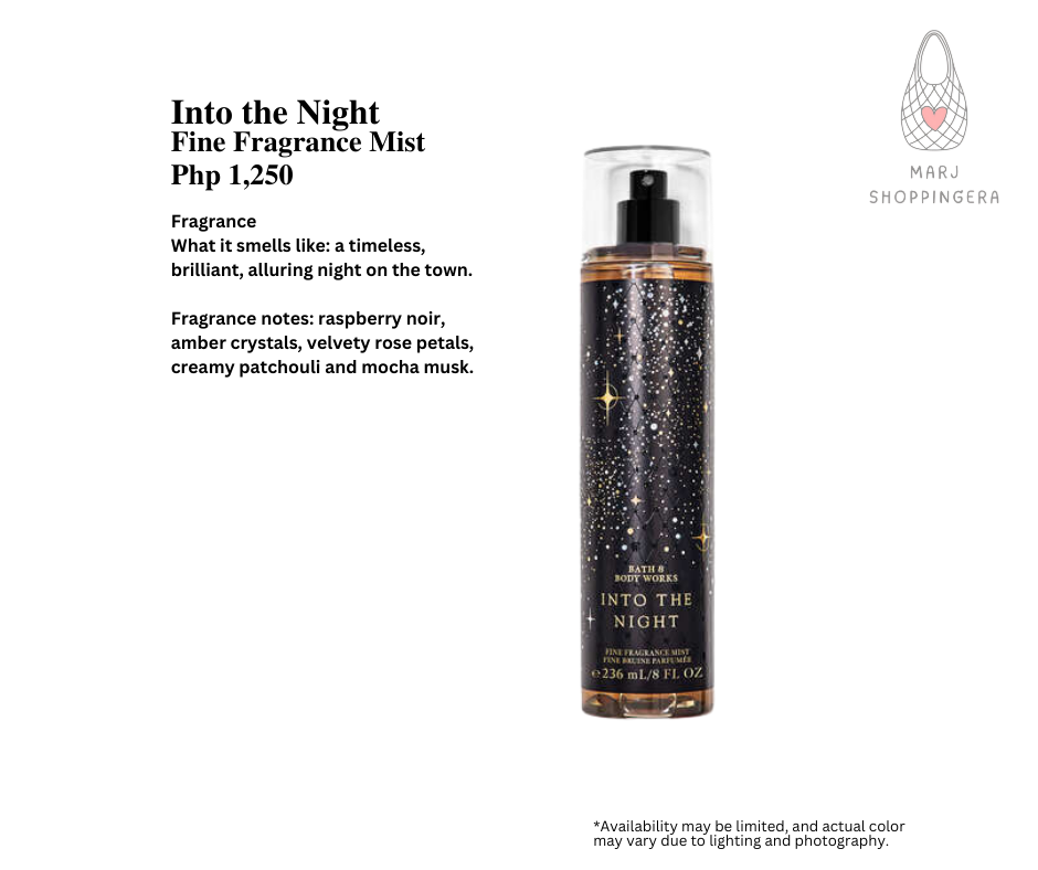 Bath & Body Works Fine Fragrance Mist
