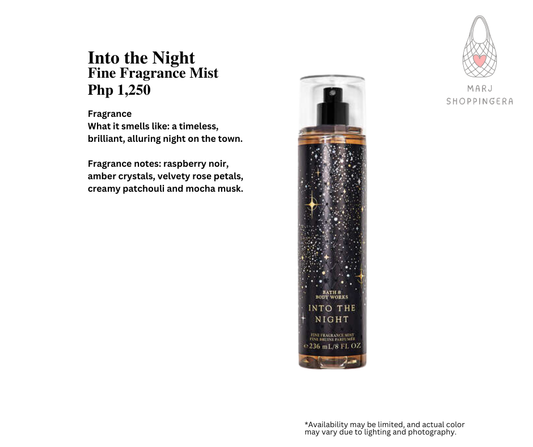 Bath & Body Works Fine Fragrance Mist