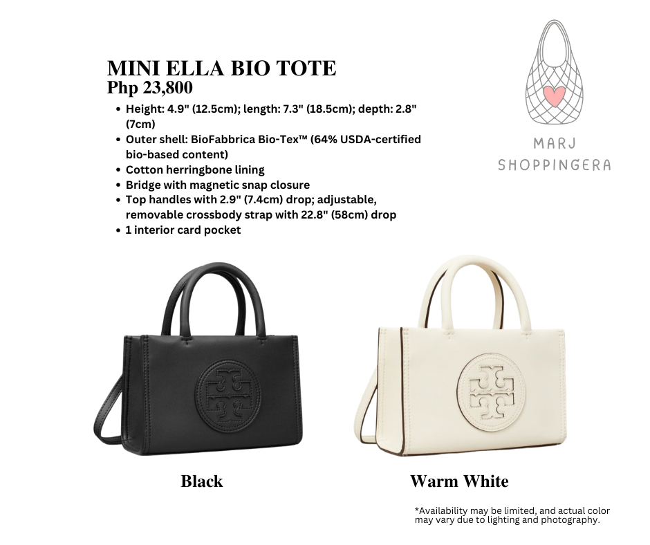 Tory Burch Mini Ella Bio Tote