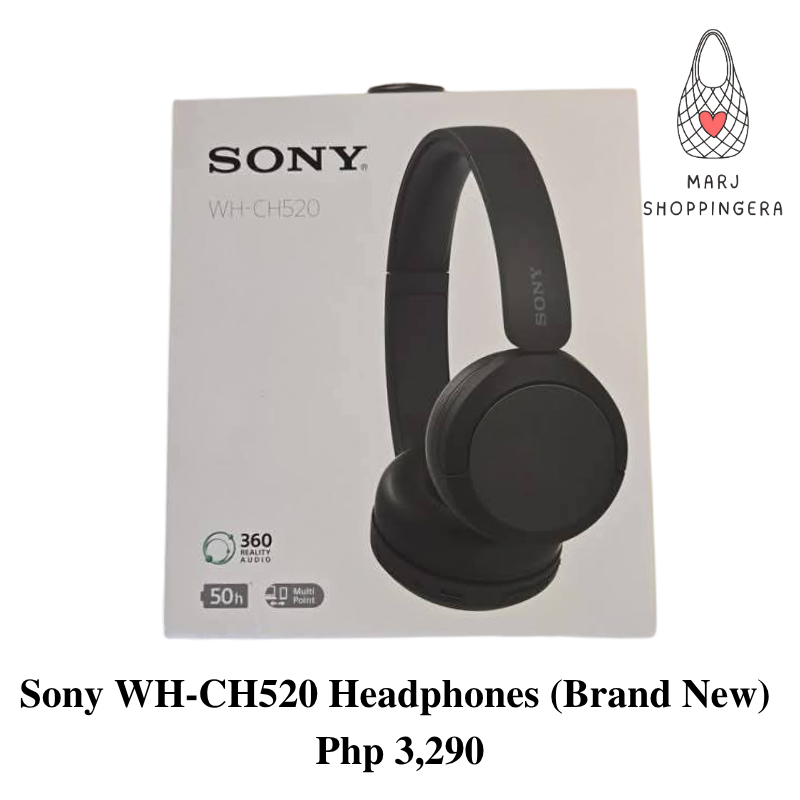 Sony WH-CH520 Headphones (Brand New)