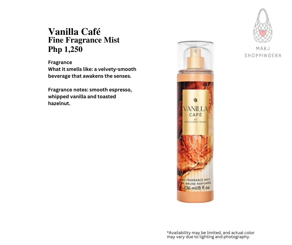 Bath & Body Works Fine Fragrance Mist