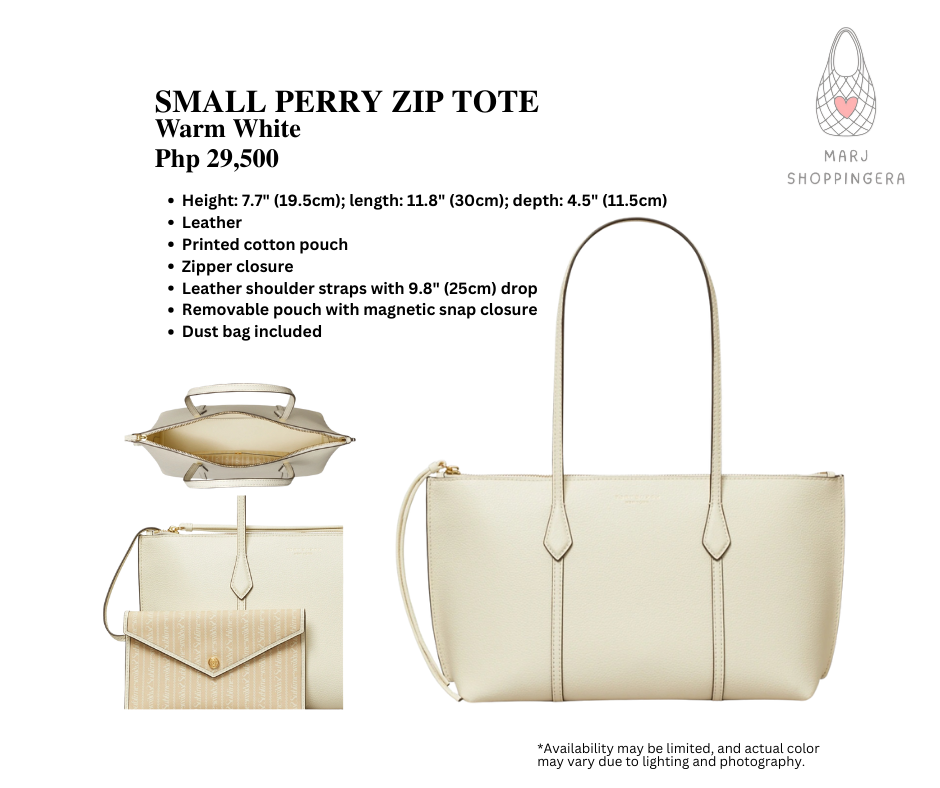 Tory Burch Small Perry Zip Tote