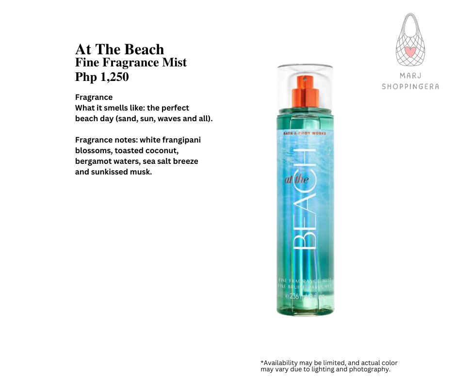 Bath & Body Works Fine Fragrance Mist