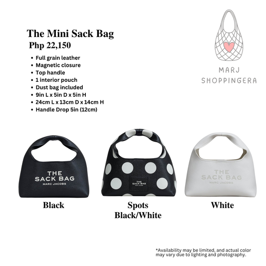 Marc Jacobs Mini Sack Bag
