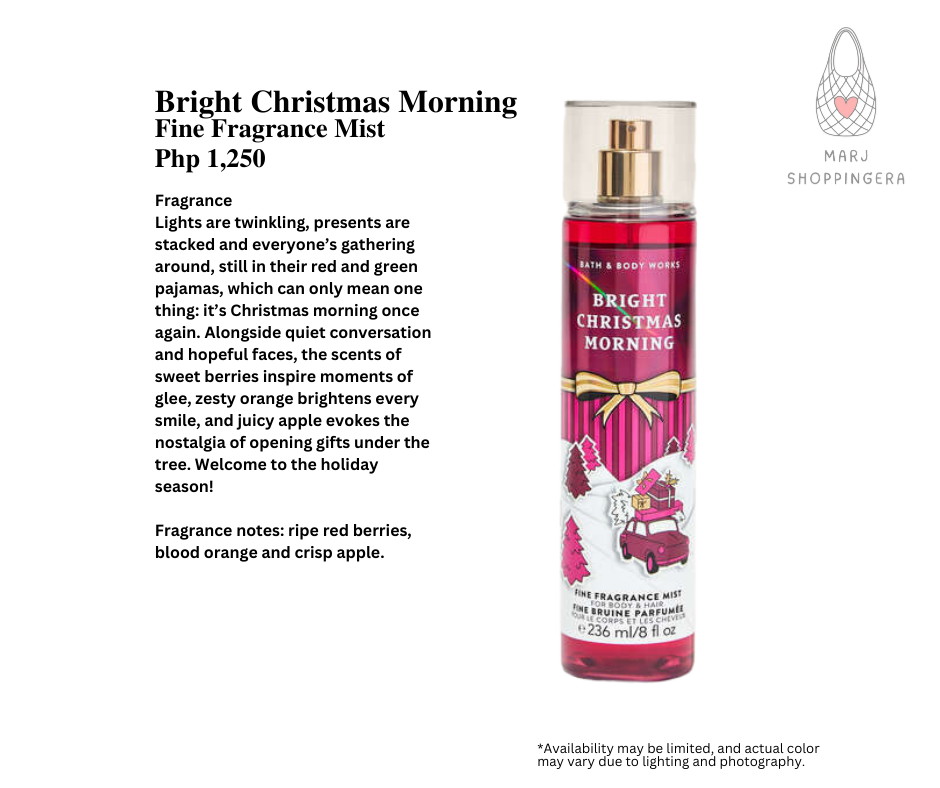 Bath & Body Works Fine Fragrance Mist