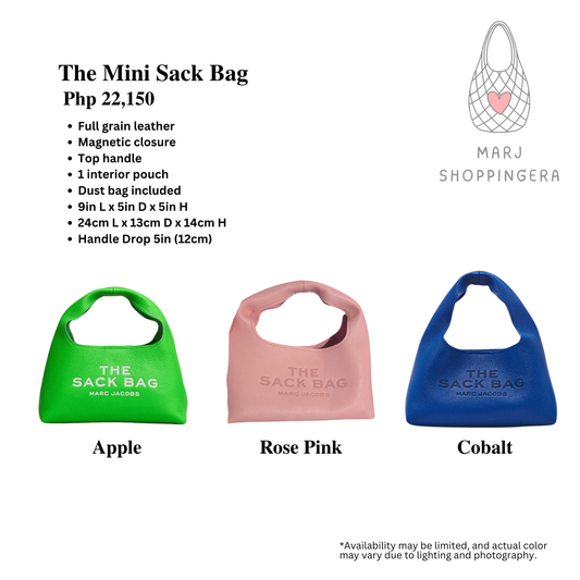 Marc Jacobs Mini Sack Bag
