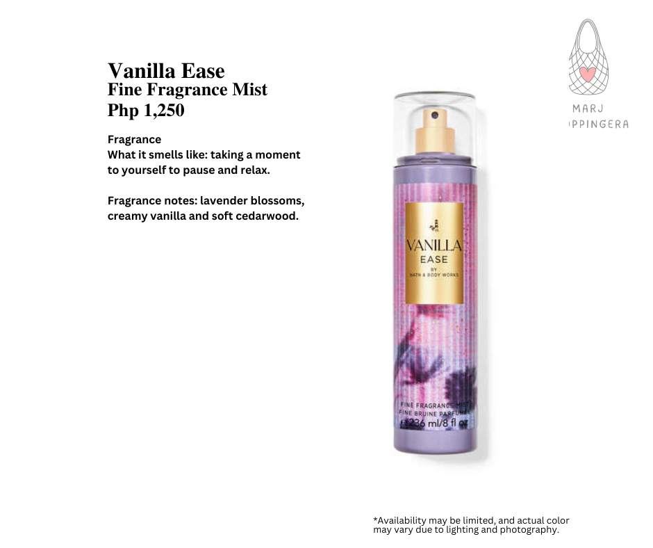 Bath & Body Works Fine Fragrance Mist