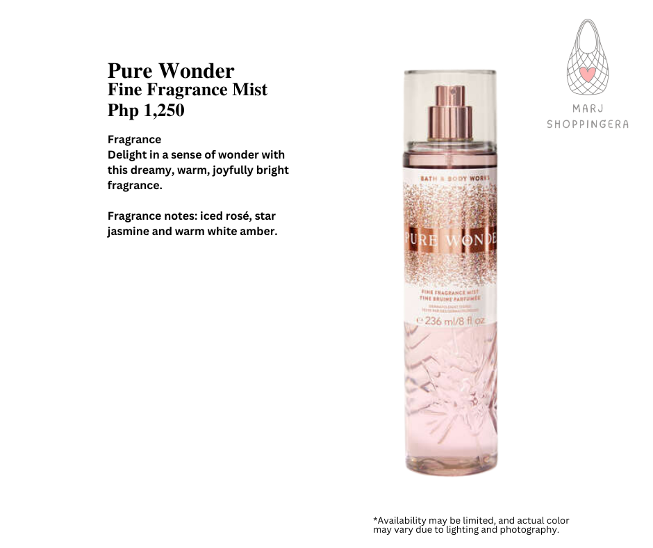 Bath & Body Works Fine Fragrance Mist