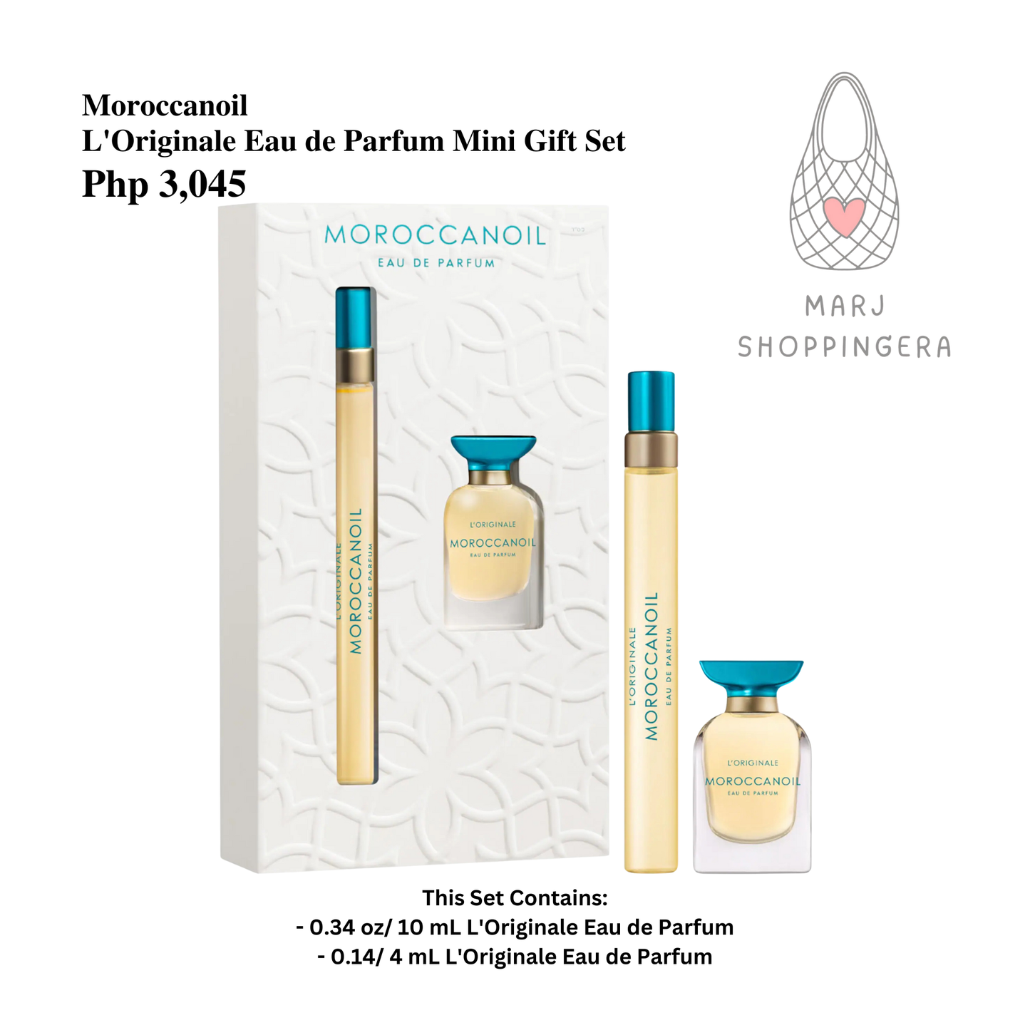Moroccanoil L'Originale Eau de Parfum Mini Gift Set