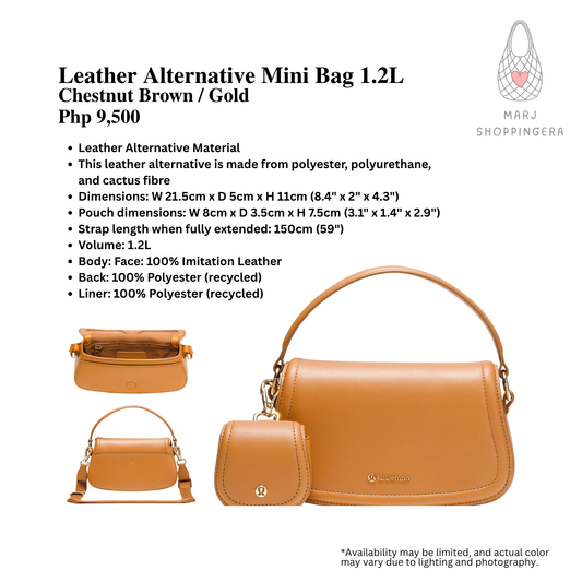 Lululemon Leather Alternative Mini Bag 1.2L