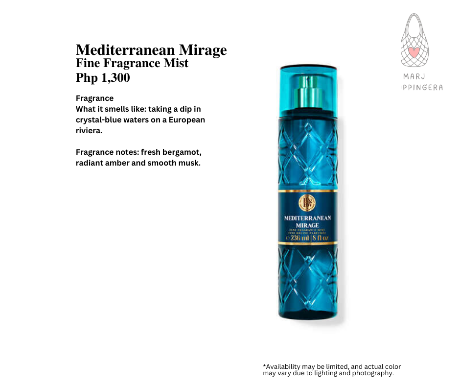 Bath & Body Works Fine Fragrance Mist