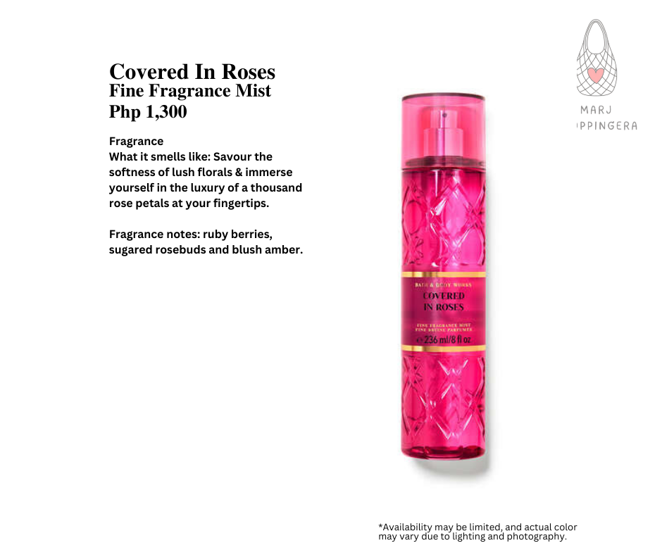 Bath & Body Works Fine Fragrance Mist