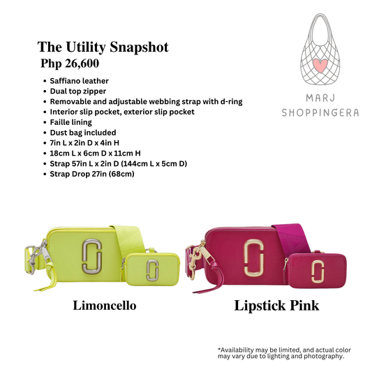 Marc Jacobs Utility Snapshot Bag