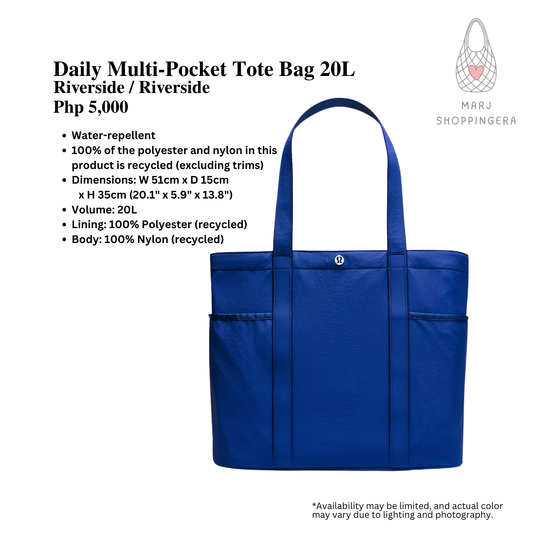 Lululemon Daily Multi-Pocket Tote Bag 20L