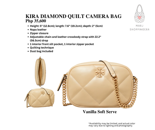 Tory Burch Kira Diamond Quilt Camera Bag