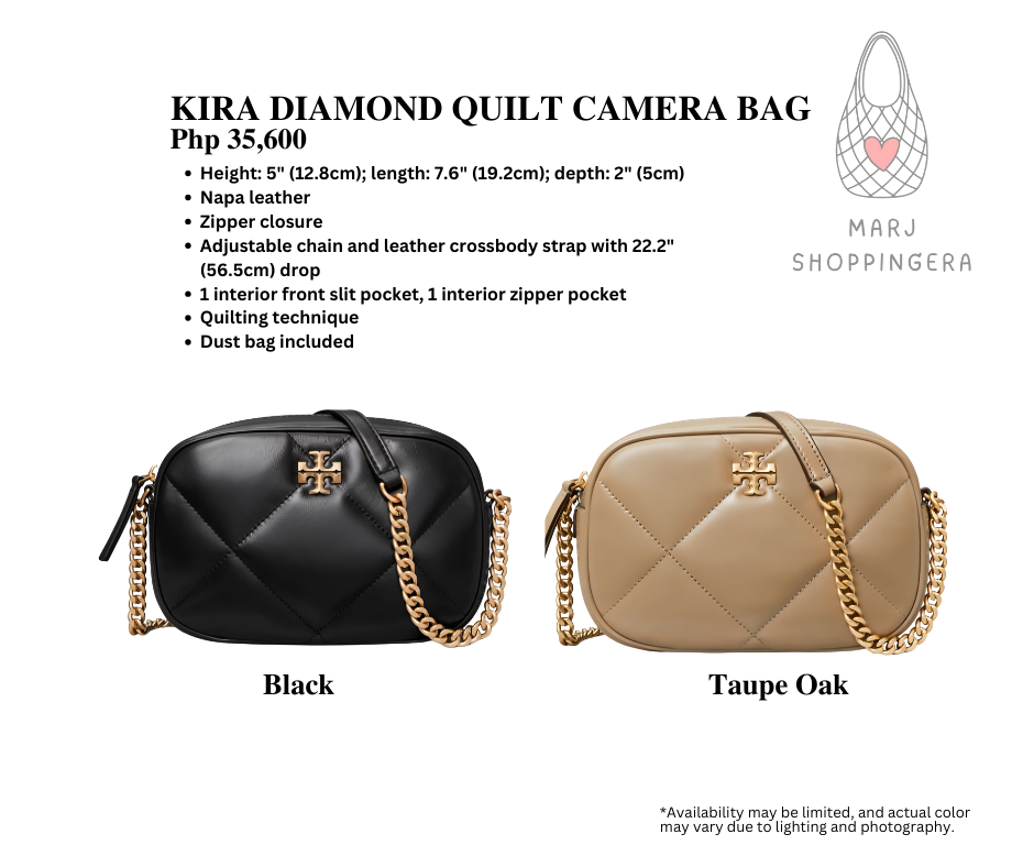 Tory Burch Kira Diamond Quilt Camera Bag
