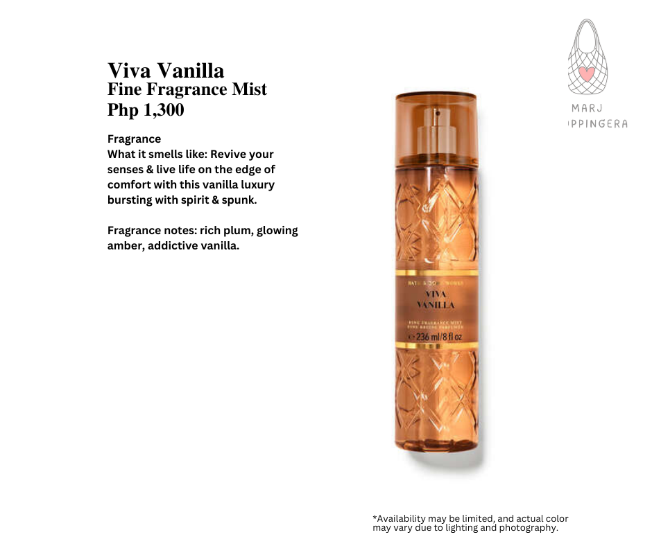 Bath & Body Works Fine Fragrance Mist