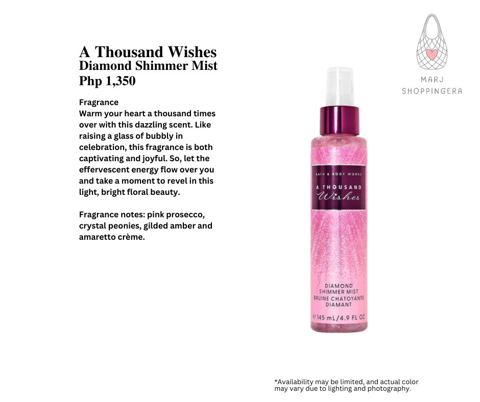 Bath & Body Works Diamond Shimmer Mist