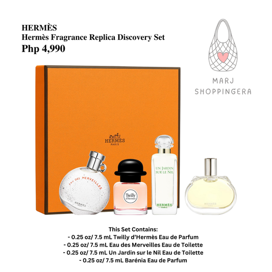 Hermes Fragrance Replica Discovery Set