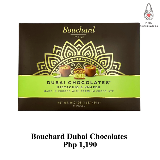 Bouchard Dubai Chocolates Pistachio & Knafeh