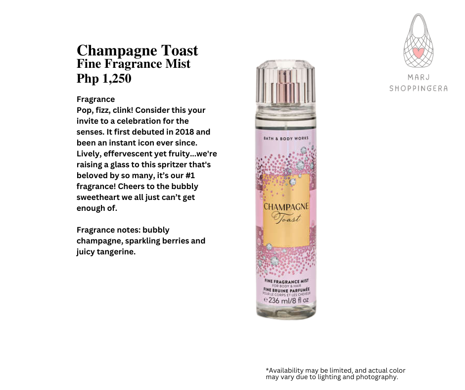 Bath & Body Works Fine Fragrance Mist