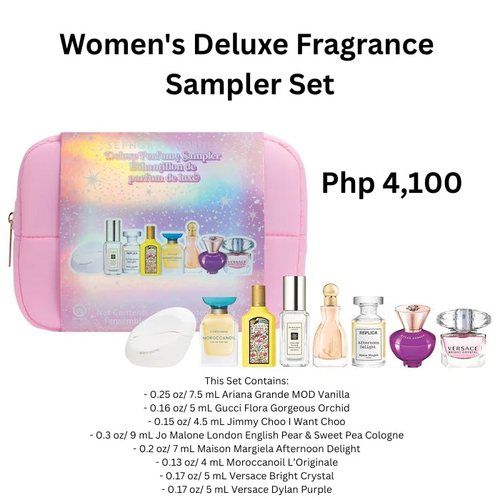 Women's Deluxe Fragrances Sampler Set