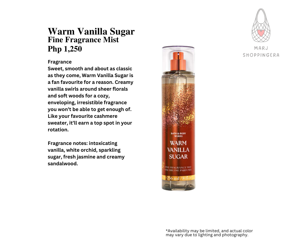 Bath & Body Works Fine Fragrance Mist