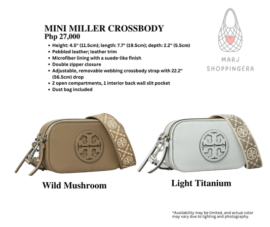 Tory Burch Mini Miller Crossbody