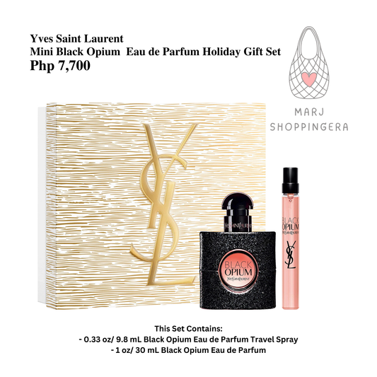 Yves Saint Laurent Mini Black Opium Eau de Parfum Holiday Gift Set
