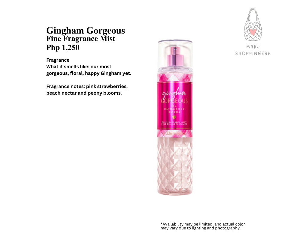 Bath & Body Works Fine Fragrance Mist