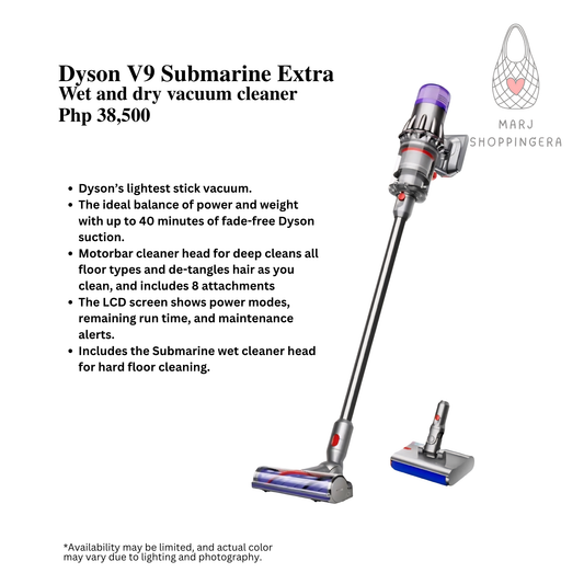 Dyson V9 Submarine Extra Wet and dry vacuum cleaner
